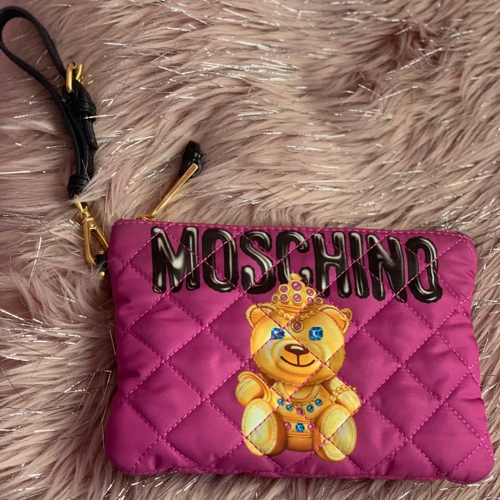 Moschino Couture Teddy Bear Princess Clutch